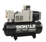 Schulz 970.3891-0 | 7.5-HP 60-Gallon Open Rotary Screw Air Compressor